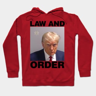 Donald Trump Actual Mugshot Hoodie